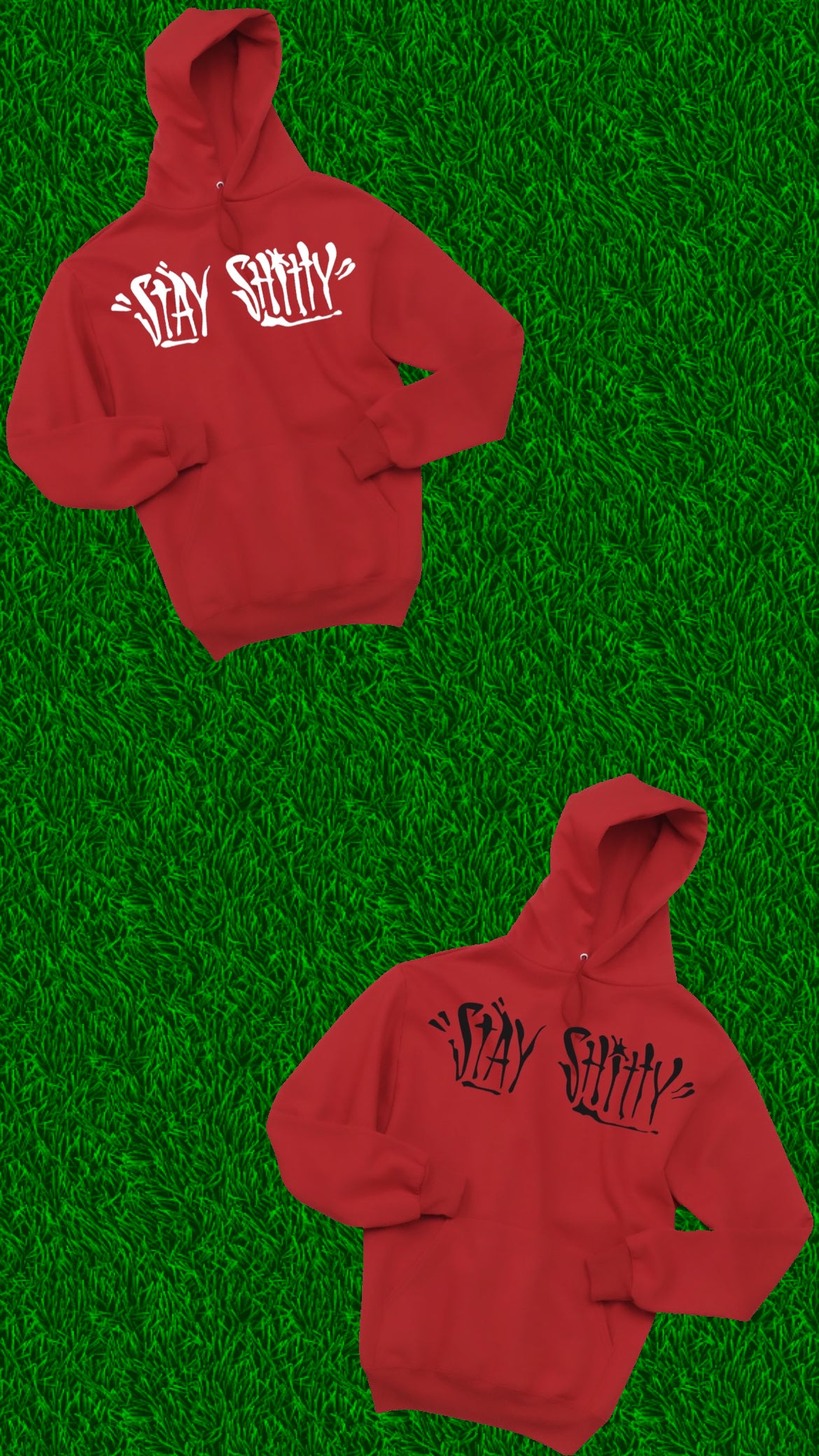 Stay Rare Hoodie (Red and Yellow)